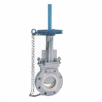 链轮传动圆形刀闸阀